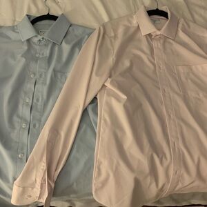 Blue and Pink Dress Shirts